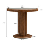 Modern European furniture - Mid-Century Round Dining Table - www.oroa.com
