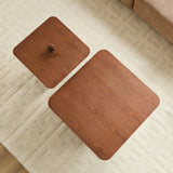 Modern European furniture - Wavy Fluted Nesting Coffee Tables (2) - www.oroa.com