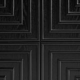 Black Wooden Nightstand Set (2) | OROA