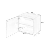 Black Wooden Nightstand Set (2) | OROA