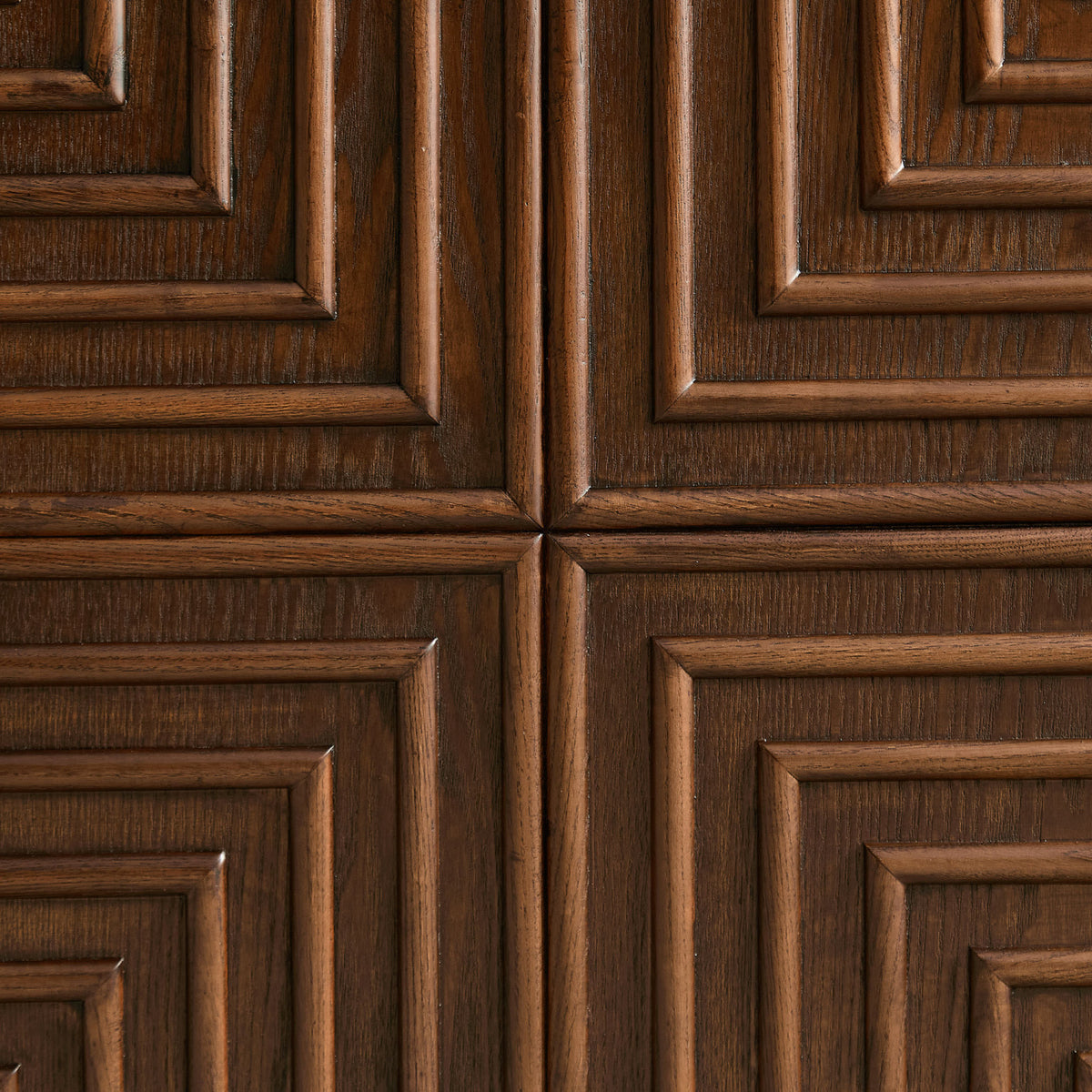 Modern European furniture - Geometric Embossed Relief Nightstand - www.oroa.com
