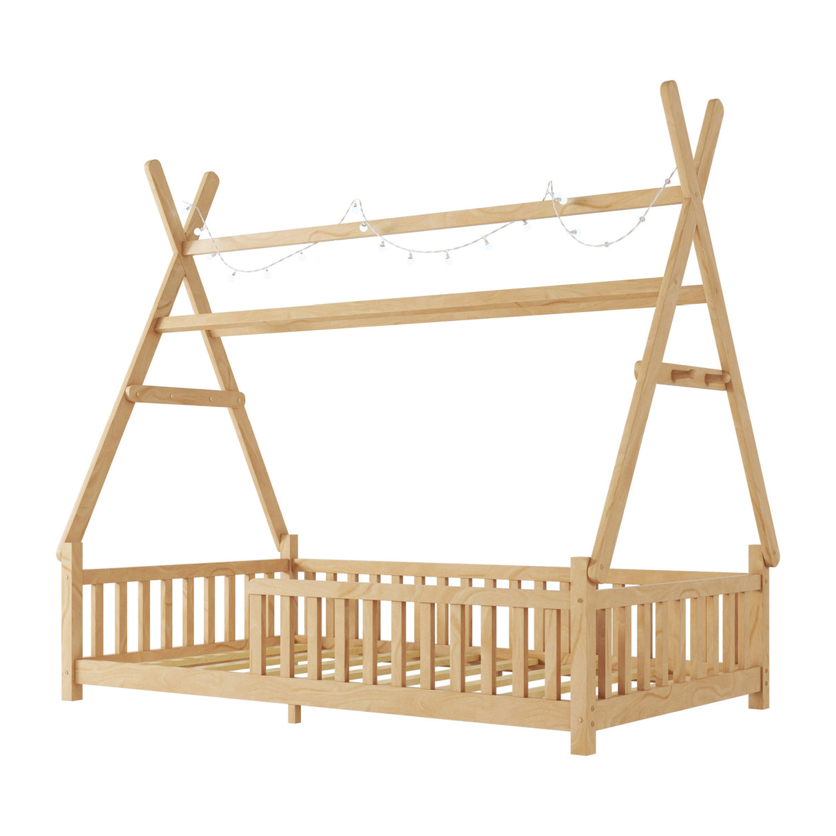 Twin House Bed with Light | OROA Kids