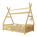 Twin House Bed with Light | OROA Kids
