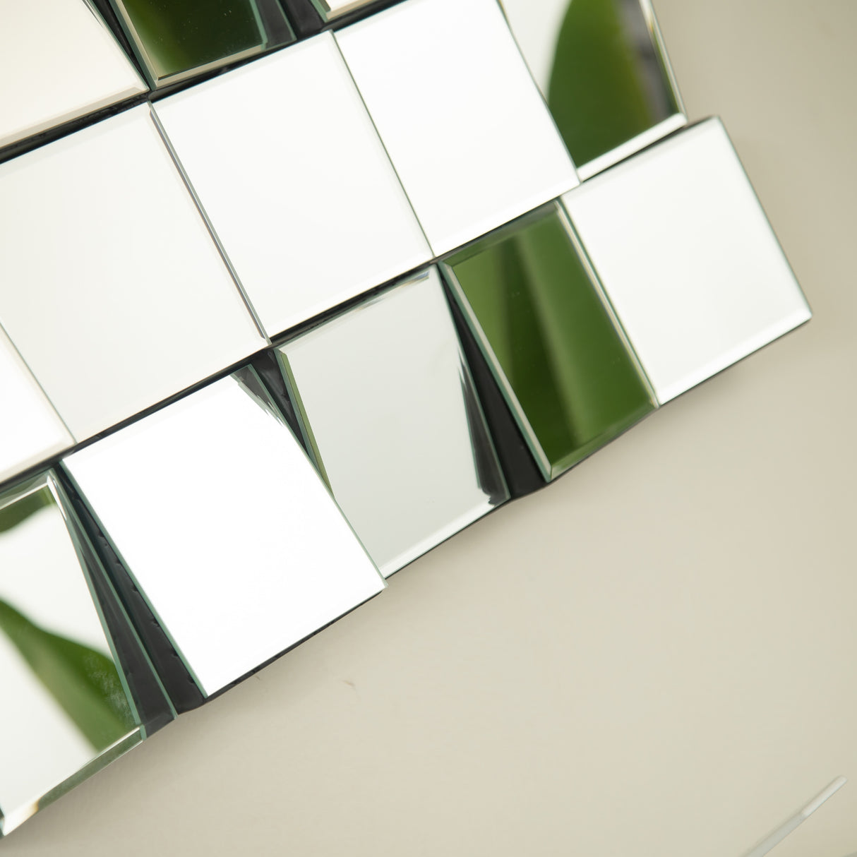 3D Square Splicing Plash Mirror | OROA