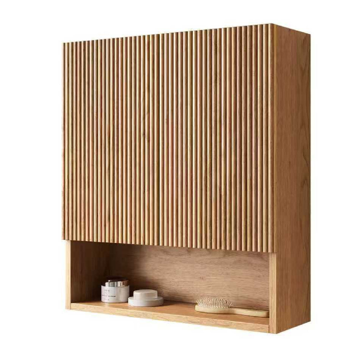 Striped Wall-Mounted Bathroom Cabinet | OROA
