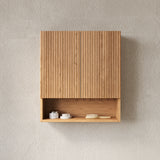 Striped Wall-Mounted Bathroom Cabinet | OROA