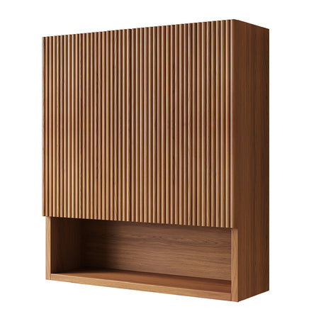 Modern European furniture - 26" Tobi Wall-Mounted Striped Bathroom Cabinet - www.oroa.com