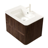 Modern European furniture - White Ceramic Bathroom Vanity Sink - www.oroa.com