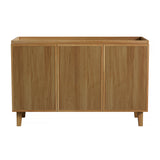 Natural Woodgrain Bathroom Vanity Base | OROA