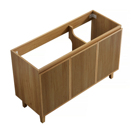 Natural Woodgrain Bathroom Vanity Base | OROA