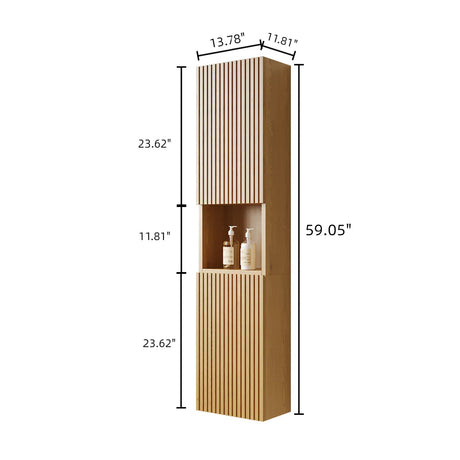 Narrow Bathroom Storage Cabinet | OROA