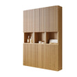 Modern European furniture - 59" Golden Oak Modular Bathroom Storage Cabinet - www.oroa.com
