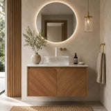 Modern Floating Bathroom Vanity with Sink | OROA