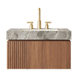 Modern European furniture - Light Gray Bathroom Vanity Sink - www.oroa.com