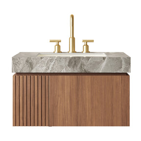 Modern European furniture - Light Gray Bathroom Vanity Sink - www.oroa.com