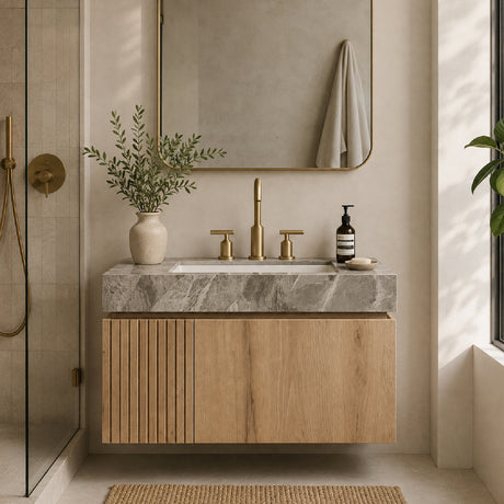 30" MURI Bathroom Vanity and Sink | OROA
