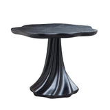 Black Sculptural Petal Dining Table | OROA