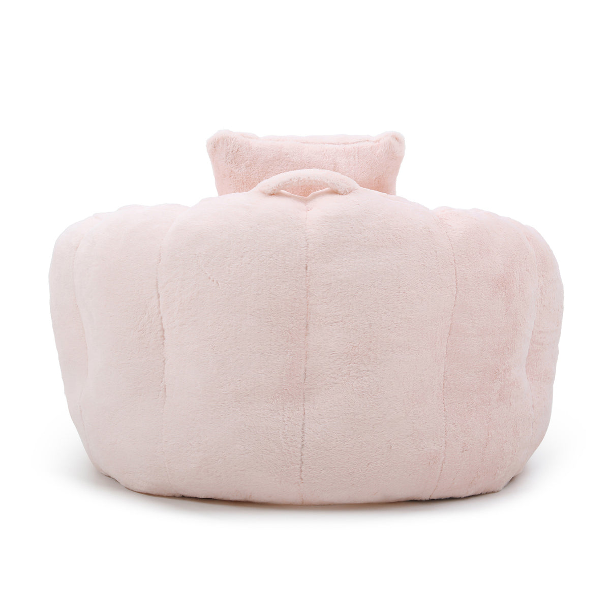 Fur Shell-Shaped Chair with Footstool | OROA