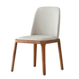 Leather Upholstered Dining Chairs (2) | OROA
