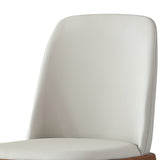 Leather Upholstered Dining Chairs (2) | OROA