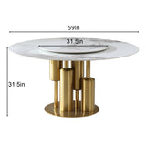 Modern Marble Dining Table | OROA