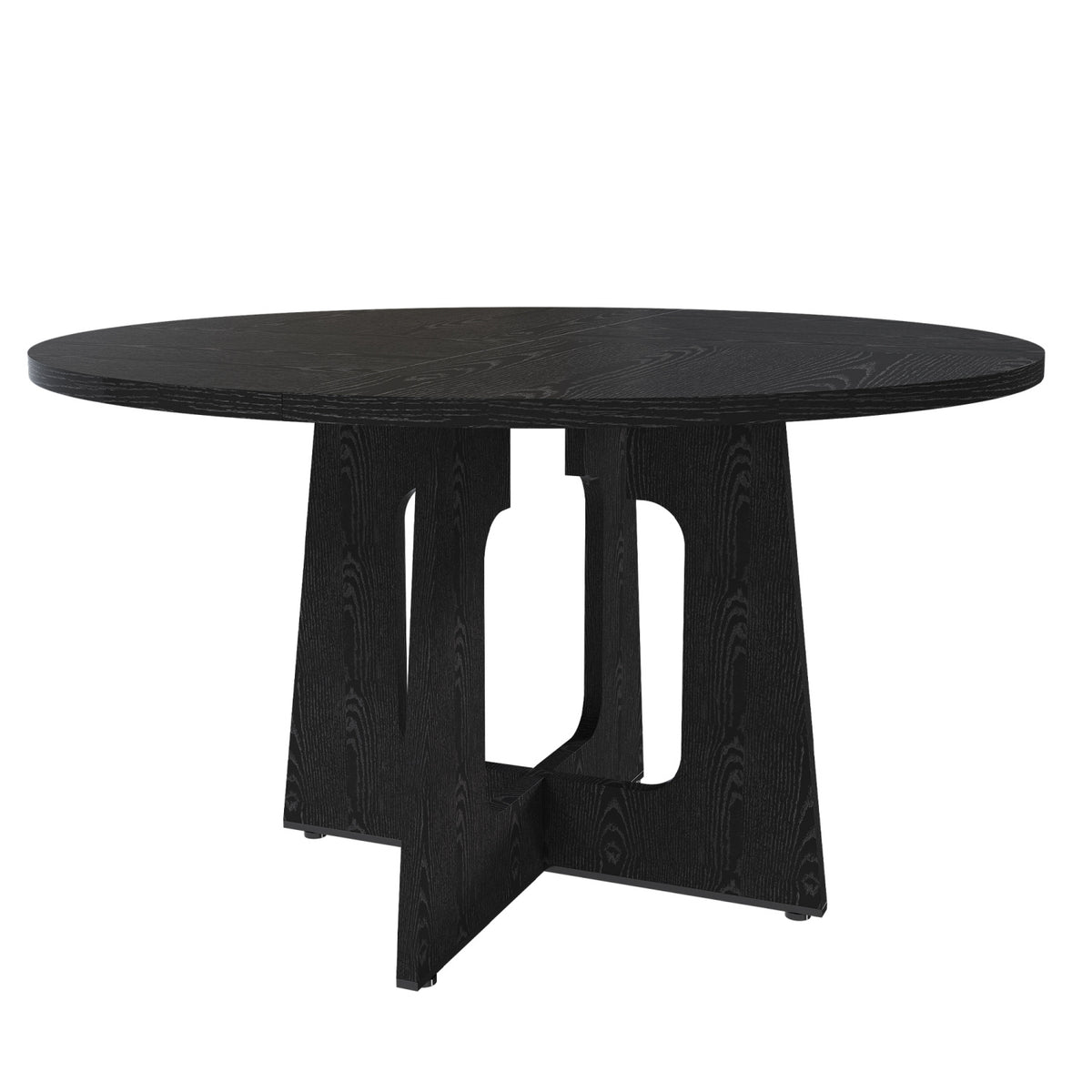 Spiced Black Round Dining Table | OROA