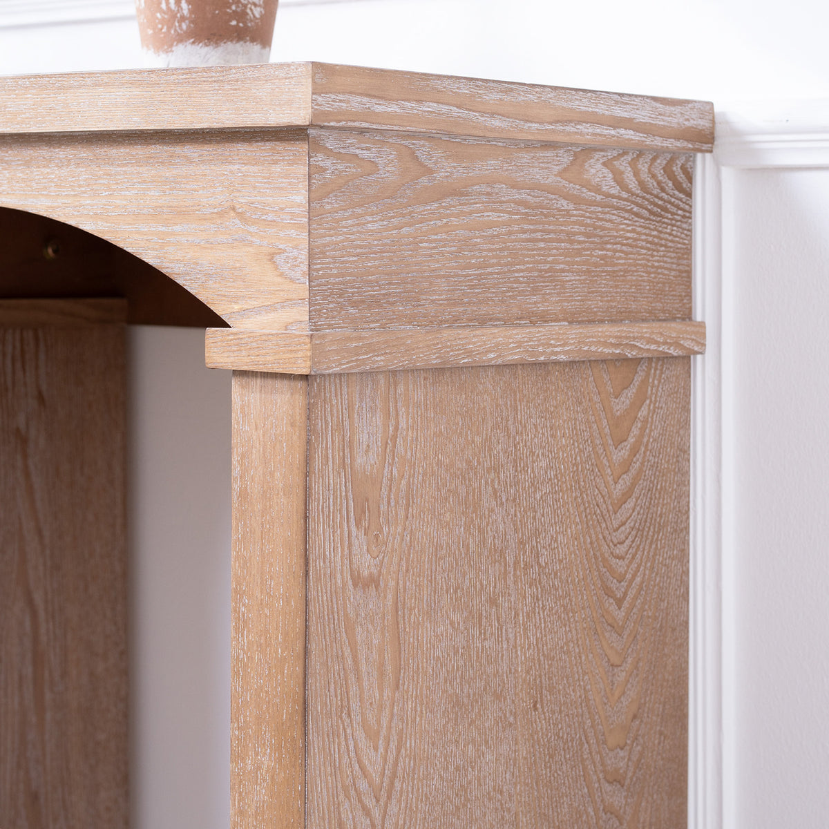 Modern European furniture - Natural Wood Archway Console Table - www.oroa.com