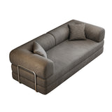 Gray Fabric Convertible Sofa Bed | OROA