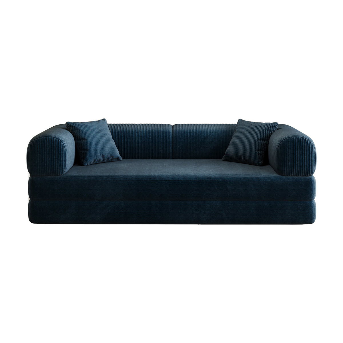 Corduroy Upholstered Sofa Bed | OROA