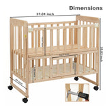 5 in 1 Convertible Mini Baby Crib | OROA Kids