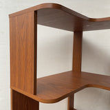 Freestanding L-Shaped Corner Bookshelf | OROA