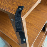 Freestanding L-Shaped Corner Bookshelf | OROA