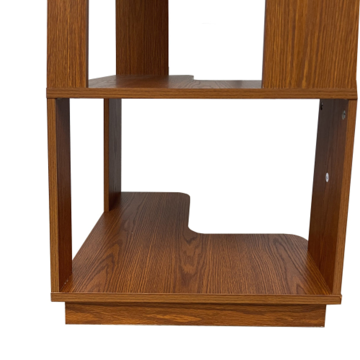 Freestanding L-Shaped Corner Bookshelf | OROA