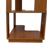 Freestanding L-Shaped Corner Bookshelf | OROA