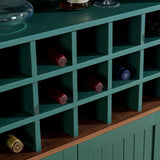 Arched Wood Wine Storage Cabinet | OROA