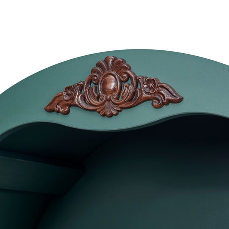 Arched Wood Wine Storage Cabinet | OROA
