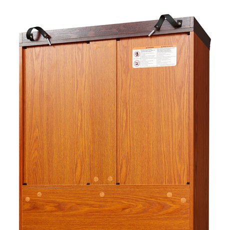 Modern European furniture - Dark Oak Freely Combine Adjustable Storage Bookcases (2) - www.oroa.com