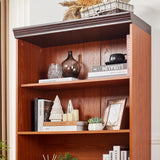 Modern European furniture - Dark Oak Freely Combine Adjustable Storage Bookcases (2) - www.oroa.com