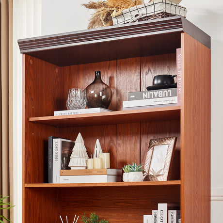 Modern European furniture - Dark Oak Freely Combine Adjustable Storage Bookcases (2) - www.oroa.com