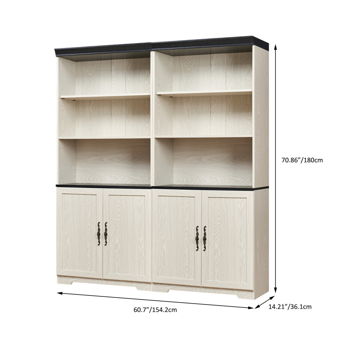 Modern European furniture - Freely Combine Adjustable Storage Bookcases (2) - www.oroa.com