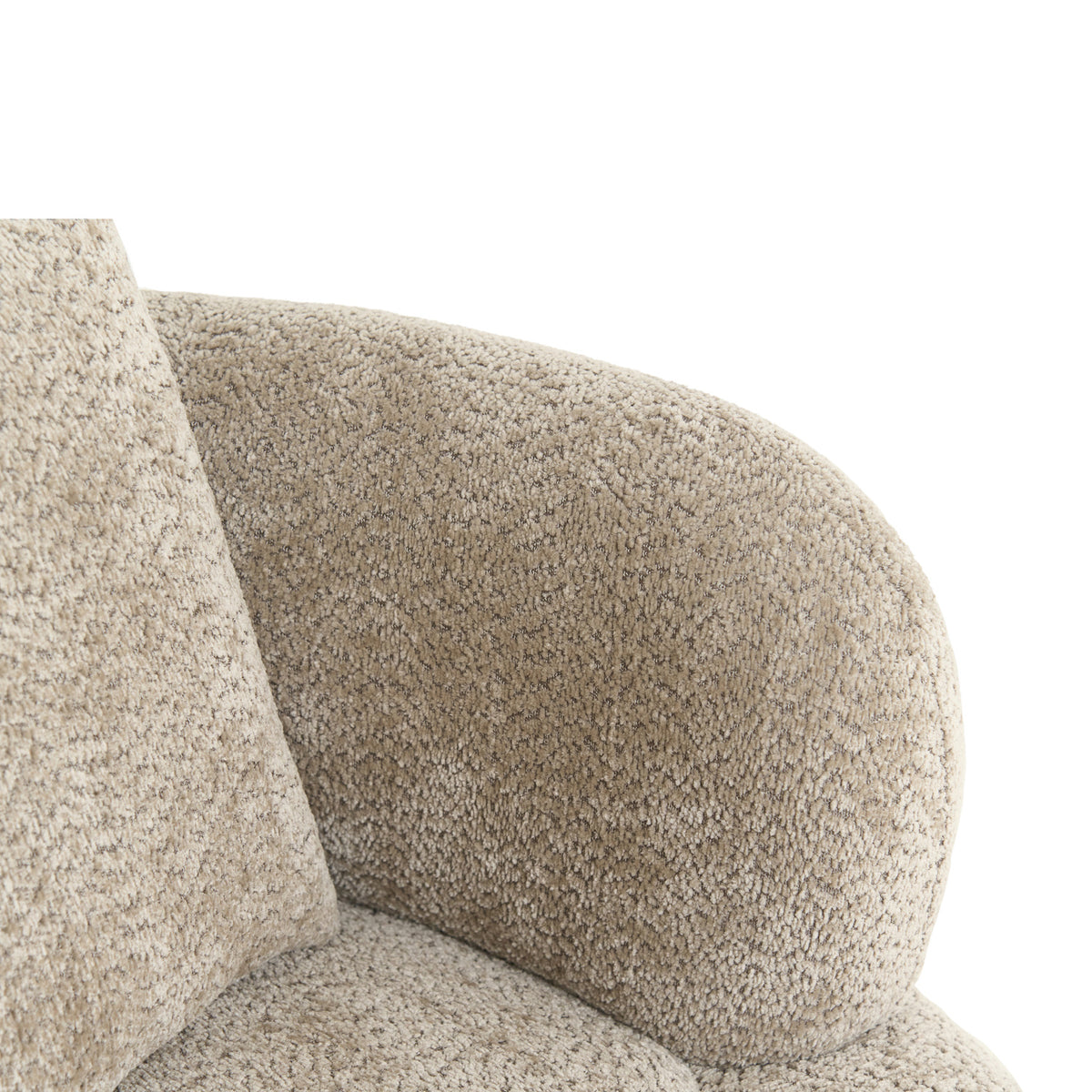Modern European furniture - Chenille Fabric Accent Chair - www.oroa.com