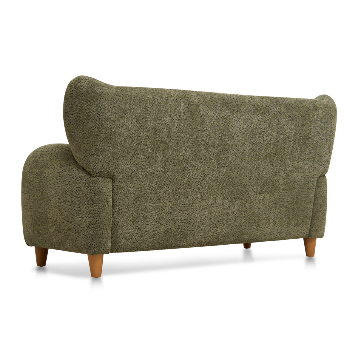 Modern European furniture - Curved Backrest Loveseat Sofa - www.oroa.com