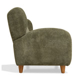 Modern European furniture - Curved Backrest Loveseat Sofa - www.oroa.com