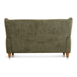 Modern European furniture - Curved Backrest Loveseat Sofa - www.oroa.com