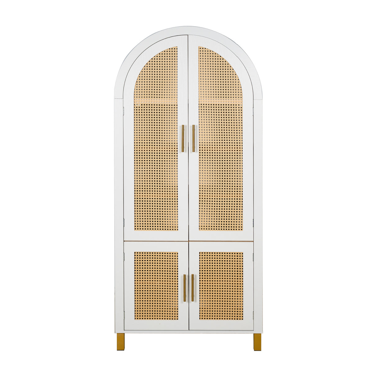Modern Rattan Arched Cabinet | OROA