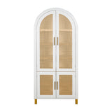 Modern Rattan Arched Cabinet | OROA
