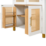 Modern Rattan Arched Cabinet | OROA