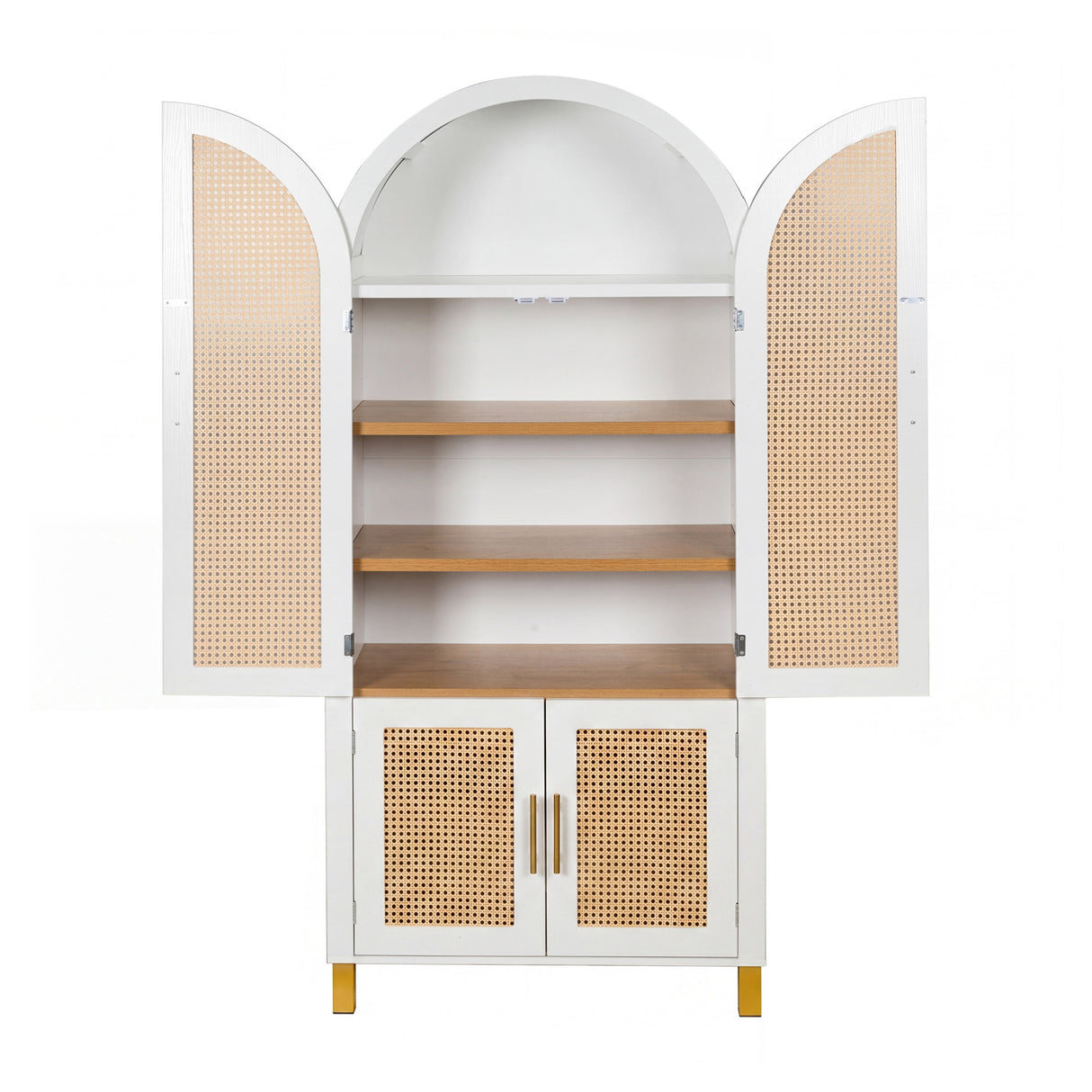 Modern Rattan Arched Cabinet | OROA