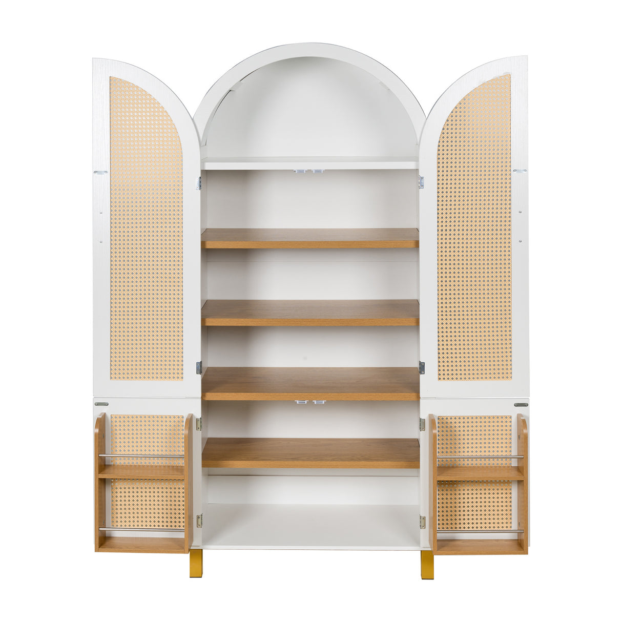 Modern Rattan Arched Cabinet | OROA