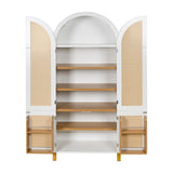 Modern Rattan Arched Cabinet | OROA